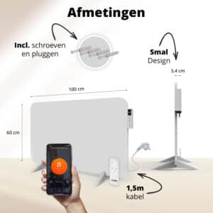 FlinQ Smart Indoor Infrared Heater - Afbeelding 10
