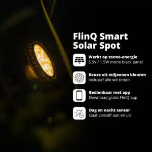FlinQ Slimme Solar Grondspot - Afbeelding 2