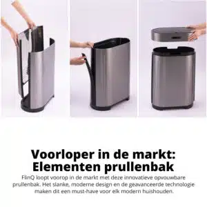 FlinQ Detachable Sensor Bin 60L - Afbeelding 4
