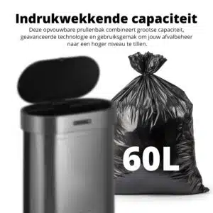 FlinQ Detachable Sensor Bin 60L - Afbeelding 7