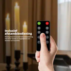 FlinQ LED Dinerkaarsen 6-pack - Afbeelding 4