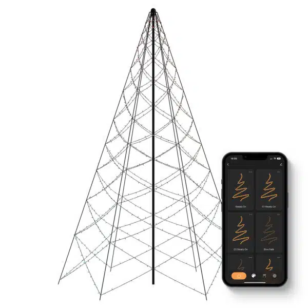 FlinQ-Luminus-Slimme-Vlaggenmast-Kerstboom-0