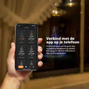 FlinQ 1200 LED Luminus Slimme Kerstboom - Afbeelding 4