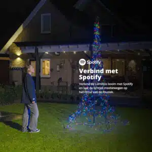 FlinQ 1200 LED Luminus Slimme Kerstboom - Afbeelding 7