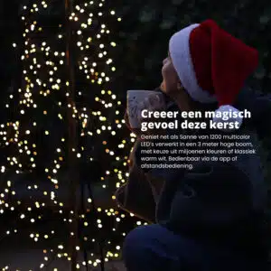FlinQ 1200 LED Luminus Slimme Kerstboom - Afbeelding 10