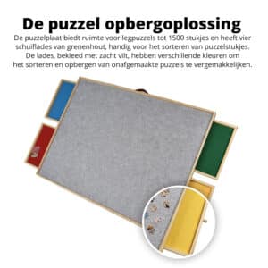 FlinQ Puzzle Table Premium - Afbeelding 3