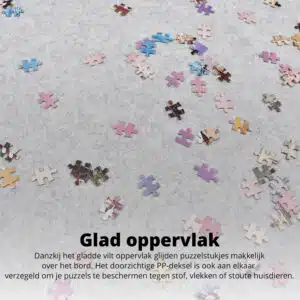 FlinQ Verstelbare Puzzelbord met Sorteersysteem - 1500 stukjes - Afbeelding 5