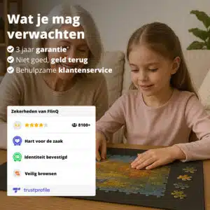 FlinQ Oprolbare Puzzelmat - Afbeelding 5