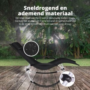 FlinQ Foldable Relaxing Chair Aura - Afbeelding 6