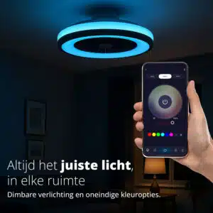 FlinQ Slimme Plafondventilator met Verlichting LumiFan - Afbeelding 9