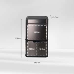 FlinQ Sensor Bin Senzaro 60L - Afbeelding 8