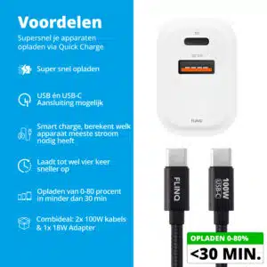 Telefoon Snellader Set - Afbeelding 2