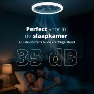 Tweedekans FlinQ Slimme Plafondventilator met Verlichting AeroGlow - Afbeelding 7