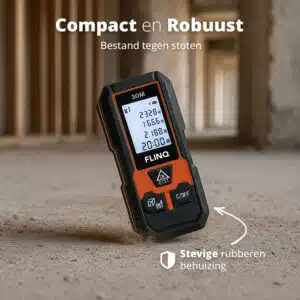 FlinQ Digitale Laser Afstandsmeter - Afbeelding 4