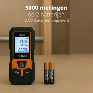 FlinQ Digitale Laser Afstandsmeter - Afbeelding 6