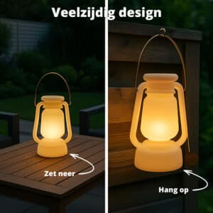 FlinQ Rechargeable Storm Lantern Iska - Afbeelding 5