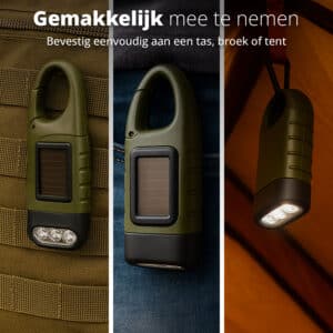 FlinQ Solar Survival Flashlight - Afbeelding 8