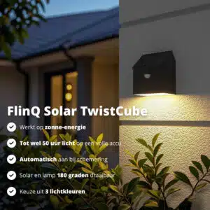 FlinQ Solar TwistCube 2-pack - Afbeelding 2