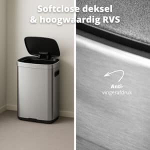 FlinQ Sensor Bin Mira Rechargeable 50L - Afbeelding 3