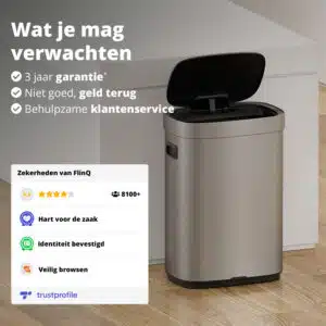 FlinQ Sensor Bin Mira Rechargeable 50L - Afbeelding 10