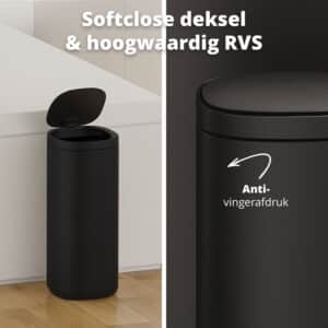 FlinQ Sensor Bin Velo Rechargeable 50L - Afbeelding 3