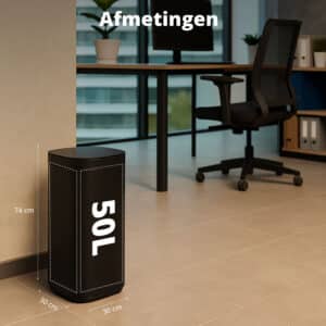 FlinQ Sensor Bin Velo Rechargeable 50L - Afbeelding 6