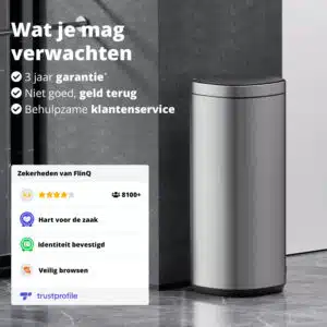 FlinQ Sensor Bin Velo Rechargeable 50L - Afbeelding 8