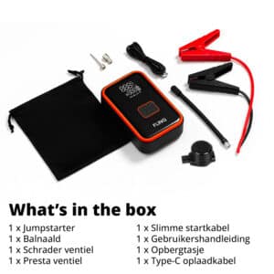 FlinQ 2-in-1 Jump Starter & Air Compressor - Afbeelding 11