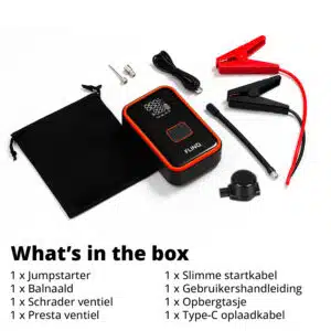 FlinQ 2-in-1 Jumpstarter en Luchtcompressor - Afbeelding 11