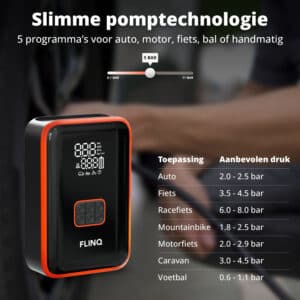 FlinQ 2-in-1 Jump Starter & Air Compressor - Afbeelding 6