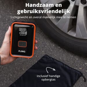FlinQ 2-in-1 Jump Starter & Air Compressor - Afbeelding 7