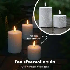 FlinQ Outdoor LED Candles - Afbeelding 3