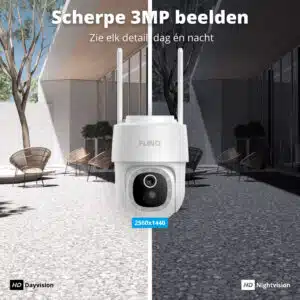 FlinQ Smart Outdoor Dome Guard Camera - Afbeelding 3