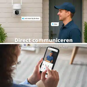 FlinQ Smart Outdoor Dome Guard Camera - Afbeelding 6