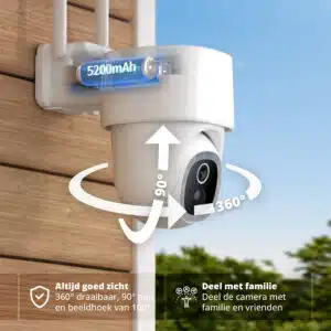 FlinQ Smart Outdoor Dome Guard Camera - Afbeelding 10