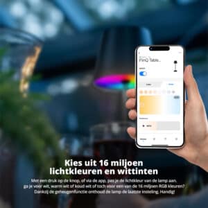 FlinQ Slimme Tafellamp Lume - Afbeelding 4