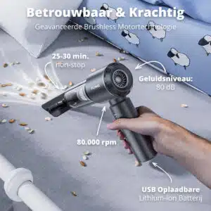 FlinQ Handheld Vacuum Cleaner V3 - Afbeelding 4