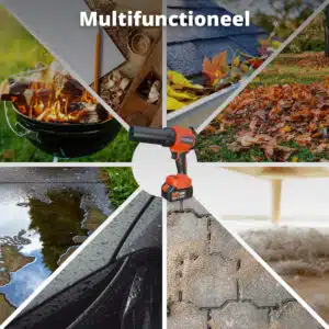 FlinQ Multifunctionele Draagbare Accu Bladblazer - Premium - Afbeelding 3