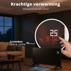 FlinQ Smart Indoor HeatFlow Convector - Afbeelding 3