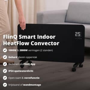 FlinQ Smart Indoor HeatFlow Convector - Afbeelding 8