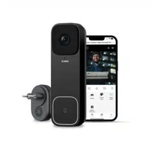FlinQ Smart Outdoor Video Doorbell Pro - Afbeelding 1