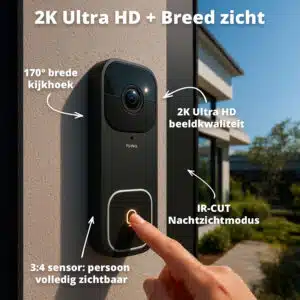 FlinQ Smart Outdoor Video Doorbell Pro - Afbeelding 3