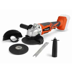 FlinQ Draadloze Haakse Slijper 125mm 20V