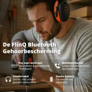 FlinQ Bluetooth Gehoorbescherming - Afbeelding 2