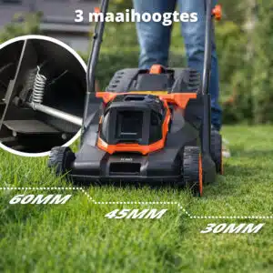 FlinQ Brushed Lawn Mover 20V - Image 4