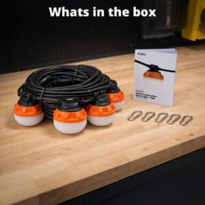 FlinQ LED Construction String Lights - Image 10