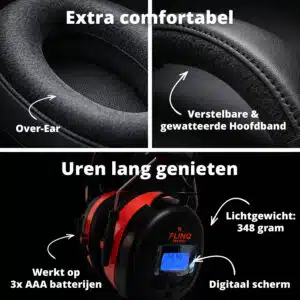 FlinQ DAB+ / FM Radio Gehoorbescherming - Afbeelding 4