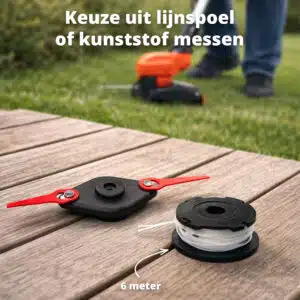 FlinQ Draadloze Grastrimmer 20V - Afbeelding 4
