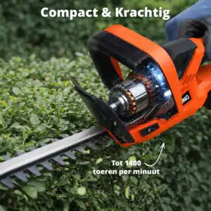 FlinQ Draadloze Heggenschaar 50cm 20V - Afbeelding 3