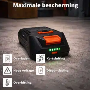 FlinQ Li-ion Batterij 2Ah 20V - Afbeelding 6